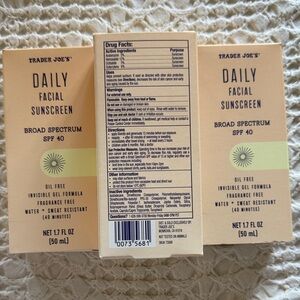 Daily Facial Sunscreen SPF 40 - Cream